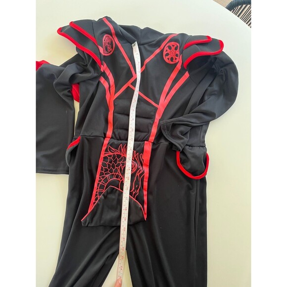 Spooktacular Creations Red Dragon Child's Ninja Halloween Costume, Large - Picture 4 of 7